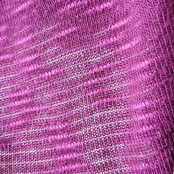 DKNY JEANS COWL NECK FLOWY TUNIC SWEATER SZ MEDIUM BURGUNDY PURPLE LAGENLOOK - Picture 8 of 8